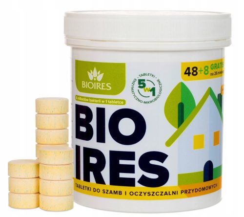 Biološke tablete za septičku jamu - Pročišćavač BIOIRES 5w1