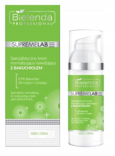 Krema za lice Bielenda Professional SupremeLab Sebio Derm 50 SPF protiv nesavršenosti