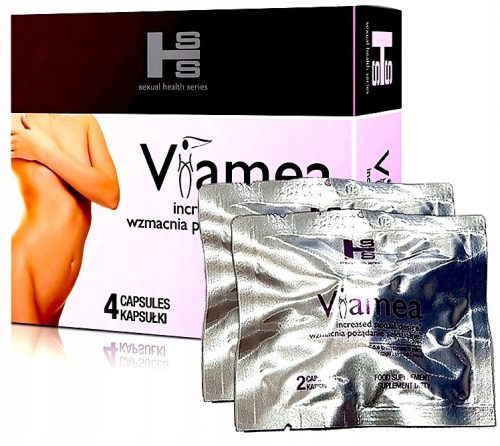 Viamea - Prirodno pojačanje libida i intenzivniji doživljaji za žene - 4 kapsule