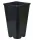  Posuda za cvijeće Edoniczki.pl 14 cm x 14 x 23 cm promjer 14 cm plastična crna
