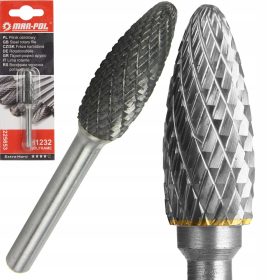 Mar-pol cilindrično glodalo, promjer 12 mm, tvrdi metal