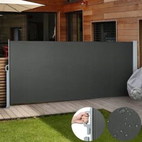 Tenda za balkon i terasu 160 x 350 cm sive boje