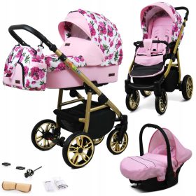 BabyLux Lux Sand Pearl 3u1 dječja kolica