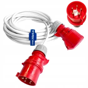 Vrtni produžni kabel Hilark 918301497a/30/M 30 m bijeli