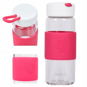 Casno staklena boca za vodu Ontario 400 ml crvena