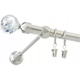  KARNIŠA CRYSTAL METALNA JEDNA 19mm 200 cm