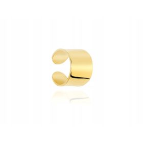 RAVNE 925 ZLATNE NAUŠNICE OD HRSKAVICE