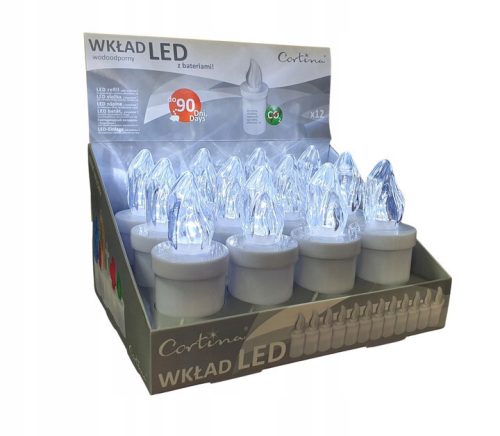  LED umetak za Cortina svijeće 10,5 cm