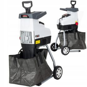   Drobilica granja NAC SHE280S-BAG-G 2800W za mljevenje do 44 mm + 60 l vreća + kotači