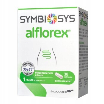 SYMBIOSYS Alflorex - Suplement za ravnotežu mikrobiote, 30 kapsula