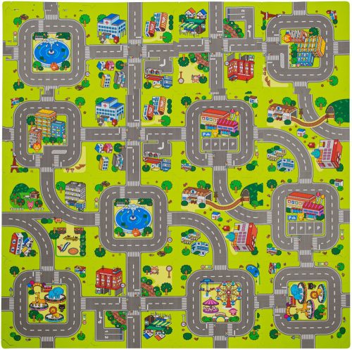  Humbi puzzle pjenasta podloga, raznobojna, 180x180 cm