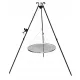 Metalni vrtni kamin - Vrtni kamin 60 cm, dužina 154 cm