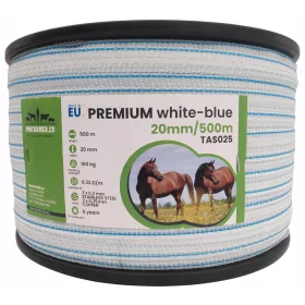   Premium električna traka za ogradu za pastirske konje 2 cm/500 m - 160 kg
