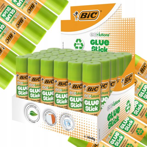 Klej u štiku BIC Ecolutions Glue Stick 8g (set od 30 komada)