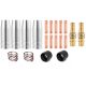 Set dijelova stezne glave MIG MB15 - 20 elemenata