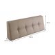  Jastuk Drewnopak 120 x 40 x 15 srebrni