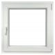 Prozor od PVC-a 800 x 800 mm RU bijeli