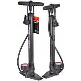 Podna pumpa za bicikle s manometrom Beto CMP-151SG1, crna