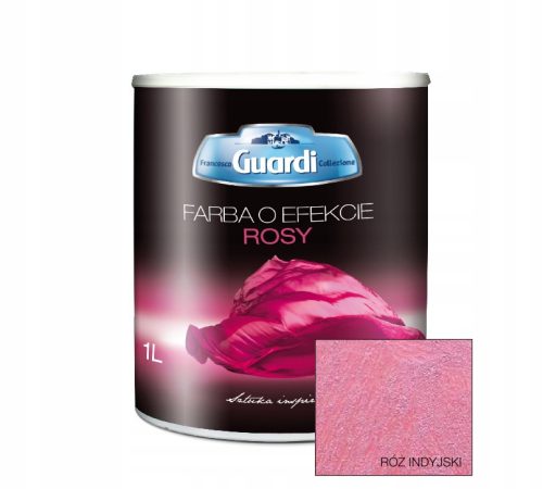 Farba s efektom rose za zidove GUARDI Indian Pink 1L polusjajna