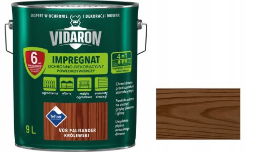 Vidaron V08 impregnator za drvo Royal rosewood 9 l