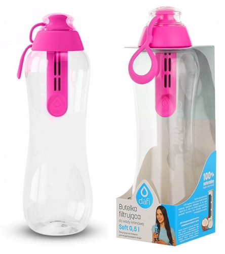 Dafi Flamingo Filter Boca za Vodu 0,5L Roza