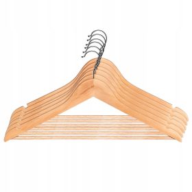 Drveni vješalica set za odjeću od kadača