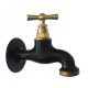 AQUAMOS MATTE BLACK slavina + ROZETA