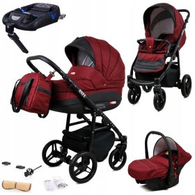 Kolica BabyLux Axel Plum 4u1