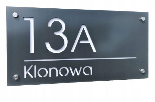 Kućni broj km vez 40 x 20 cm