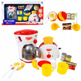   Veliki set kućanskih aparata za djecu - Ekspres za kavu i toster