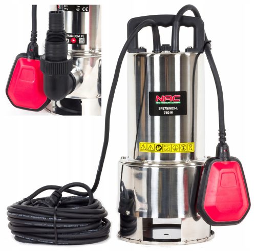NAC 750W potopna pumpa za vrt