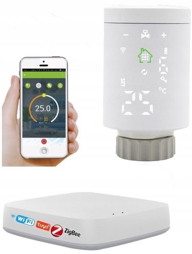 Set za pametno upravljanje grijanjem - TUYA ZigBee HY368 termostat s WiFi kontrolnom jedinicom