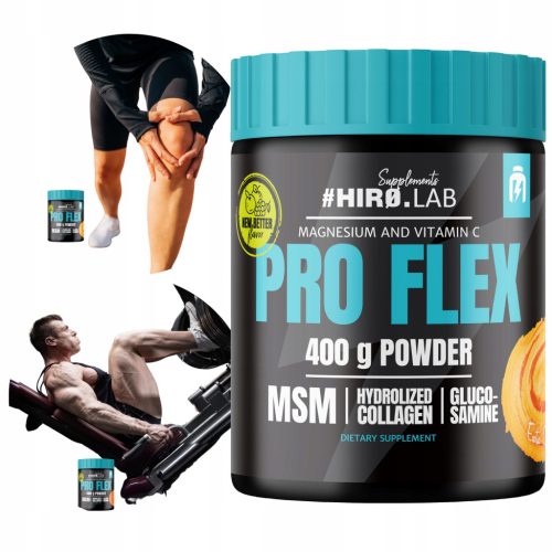 Hiro.Lab Pro Flex - Suplement za Potporu Zglobova i Koštane Snage, 400g