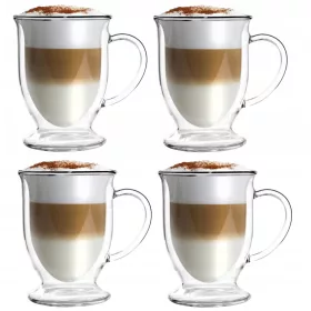   Vialli Design Luksuzne čaše za cappuccino 250 ml - Set od 4