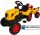 Traktor na pedale s prikolicom i personaliziranom tablicom