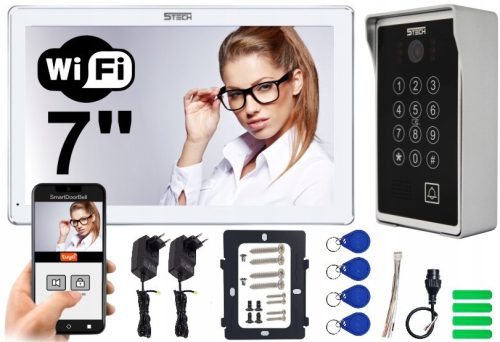 VIDEO PORTAFON MONITOR 7" WIFI 5TECH SET