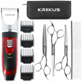 KREXUS Set za njegu pasa s mašinom za šišanje