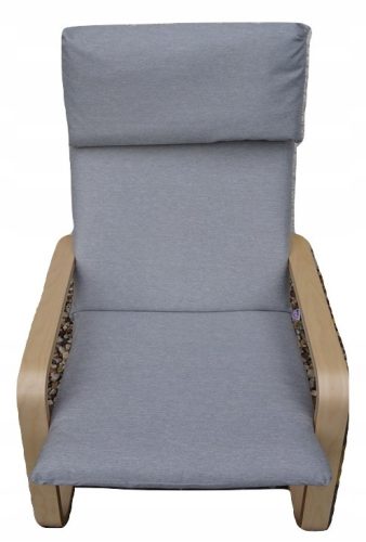  IKEA Pello Poang jastuk za fotelju 8 cm SIVI