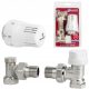 DIAMOND Kutni Termostatski Set 1/2 Ventili + Glava