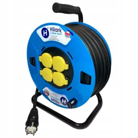 Hilark vrtni produžni kabel 10 m, 4 kom utičnice