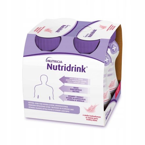 Nutridrink Okus Jagode za Medicinsku Prehranu 4 x 125 ml