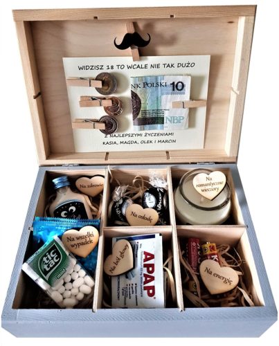 BOX ESSENTIAL GIFT BIRTHDAY BOX 18 30 40