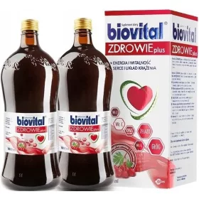   Biovital ZDROWIE plus - Vaš dodatak za zdrav život i energiju, 2 x 1000ml