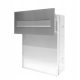 Srebrna Poštanska Kutija Joniec SMZ INOX 285x145mm
