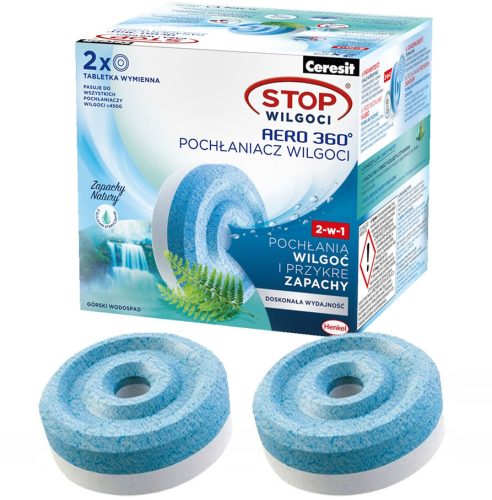 Ceresit Aero 360 Grotlova Tableta za Uklanjanje Vlage 2x450g