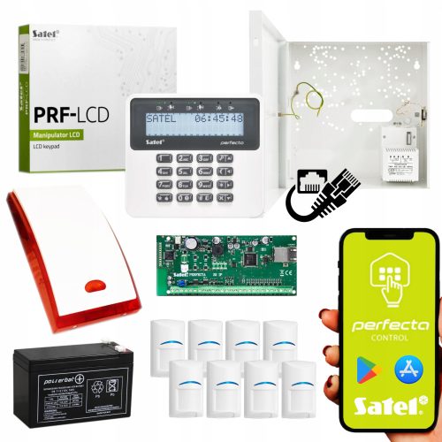 Satel PERFECTA-IP 32 alarmna centrala + 12 drugih proizvoda