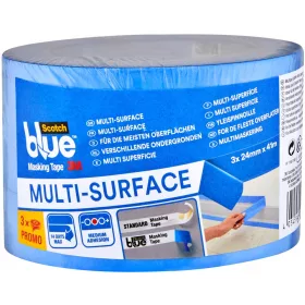 Plava Scotch Blue traka za slikanje 224 mm x 41 m 3 kom.
