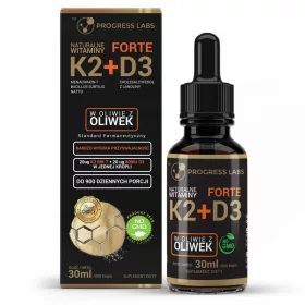   Vitamin K2 MK-7 + D3 u kapima od 30ml - Idealno za sportaše i aktivne osobe