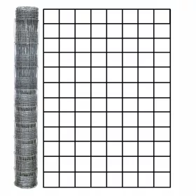 MREŽICA ZA ŠUMSKU OGRADU 120/13/10 L 25 m + SKOBLE