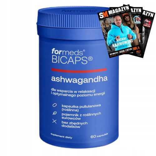 BICAPS Ashwagandha 10% - 60 kapsula za podršku zdravog sna i koncentracije